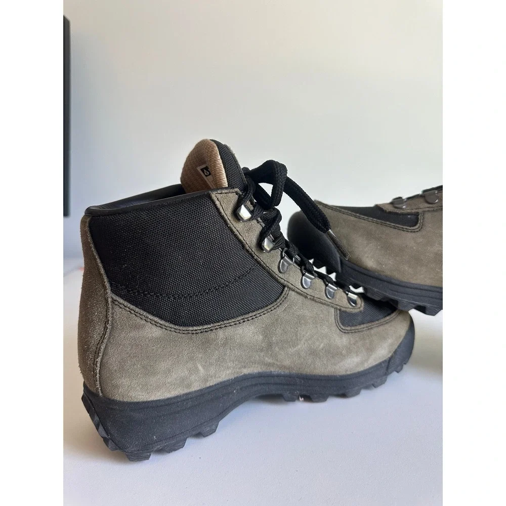 Vasque‎ 7122M Mens Hiking Boots Olive Green Suede Lace Up Size 7.5M EU 40
